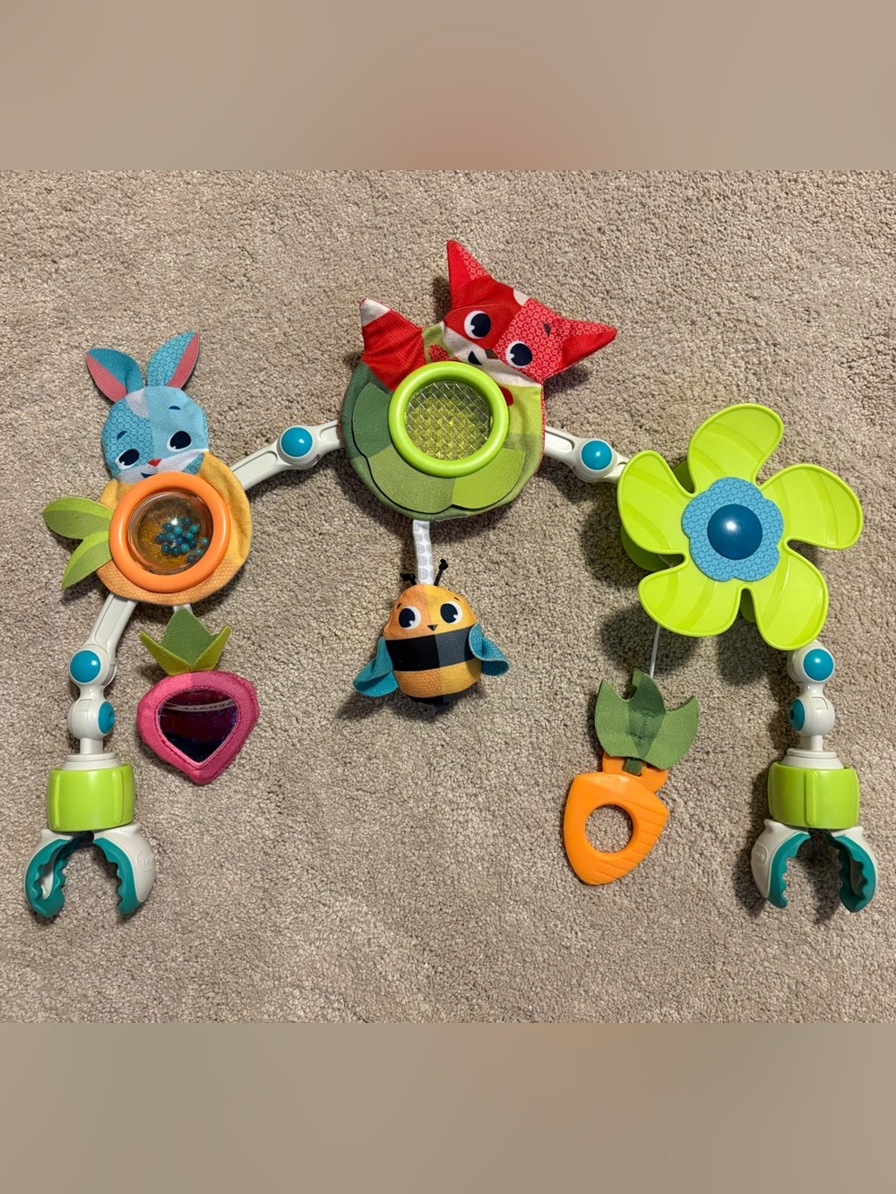 Tiny Love Meadow Days Sunny Stroll Arch Stroller Car Seat Toy Accessory
